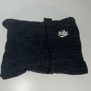 Black Nike Zip-Up Hoodie